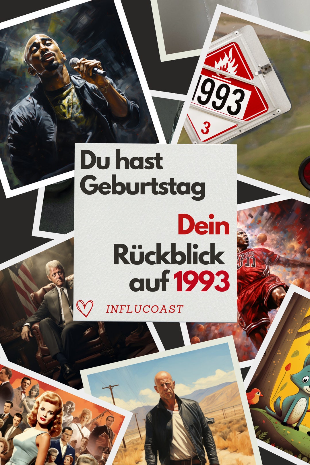 Du hast Geburtstag dein Rückblick auf das Jahr 1993 - Etsy.de