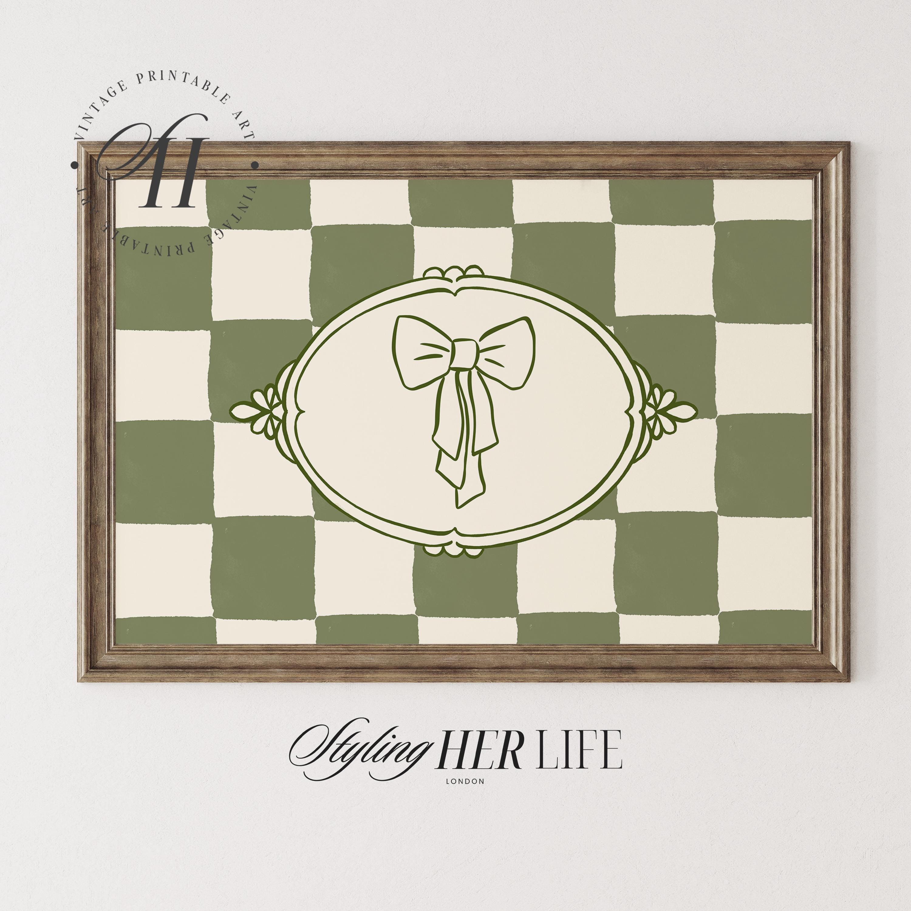 Vintage Gallery Art Print Set: Cottagecore Antique Wall Art (digital ...
