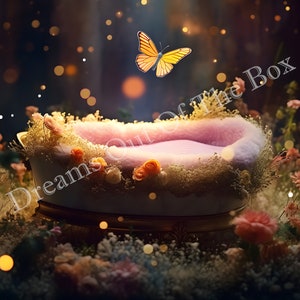 Newborn Digital Background for Newborn Photographers, Fantasy, photography, Newborn Digital Backdrops, Newborn Photography, High Res files