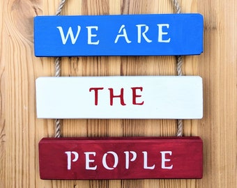 Rangers FC Inspired Wall Hanging - We Are The People