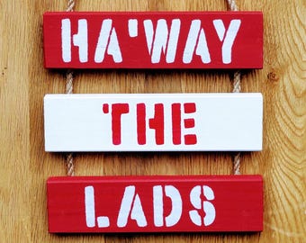 Arazzo da parete ispirato al Sunderland AFC - Ha'way The Lads