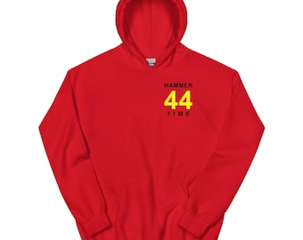 Op Lewis Hamilton geïnspireerde unisex hoodie