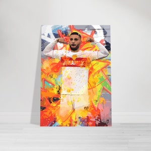 Deniz Undav Premium Poster Matt - Sports Art, Office, Wall Art, Wall Decoration, Gifts for Football Fans