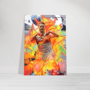 Chris Führich Premium Poster Matt - Sports Art, Office, Wall Art, Wall Decoration, Gifts for Football Fans