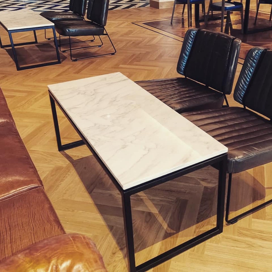 Solid Marble Coffee Table - Etsy