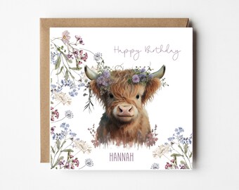 Personalised Birthday Card Daughter Granddaughter Niece Sister - Foto 8