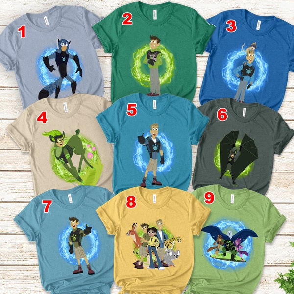 Wild Kratts - Etsy