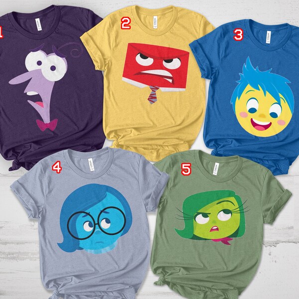 Inside Out Costume - Shop Online - Etsy