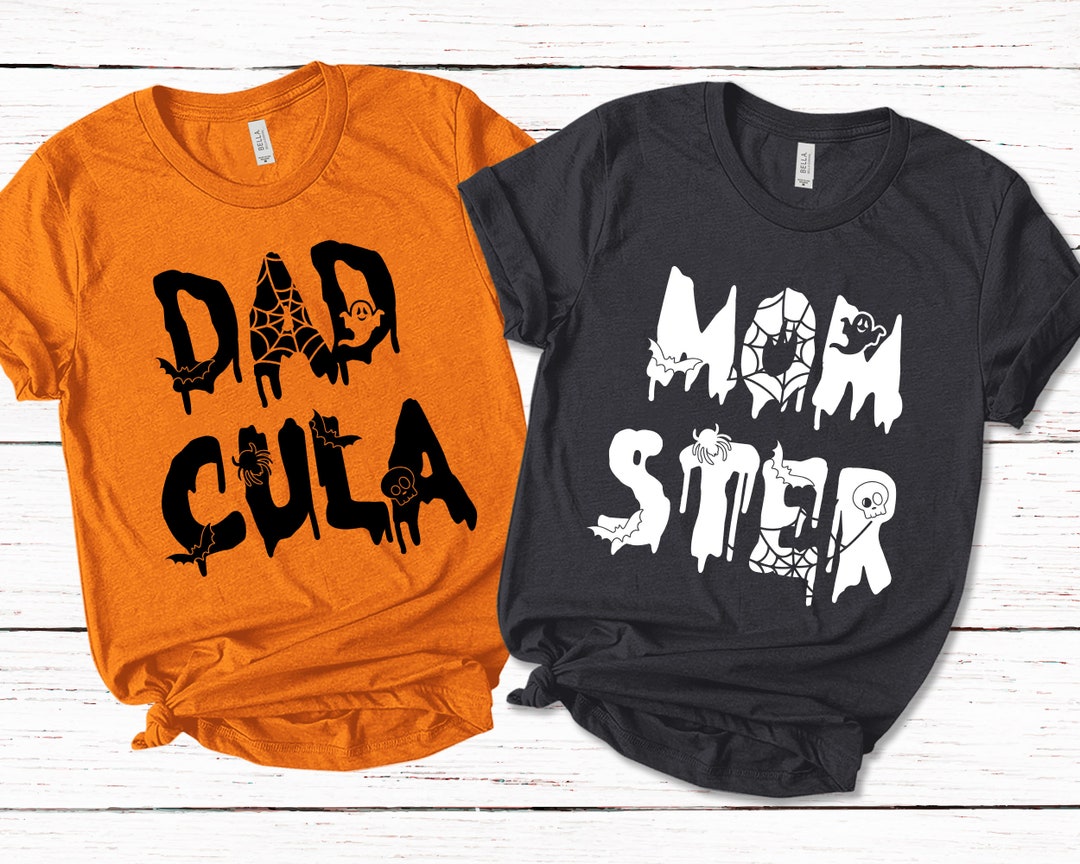 Monster Halloween Family Shirts Dadcula Shirt Funny - Etsy