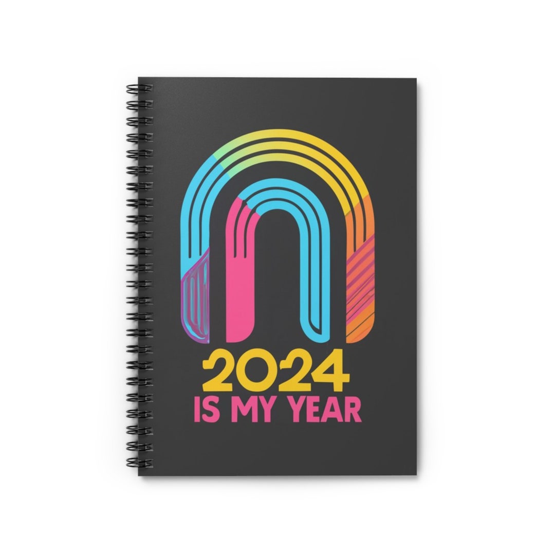 2024 Spiral Notebook, Motivational Journal, Writing Pad, A5 Journal ...