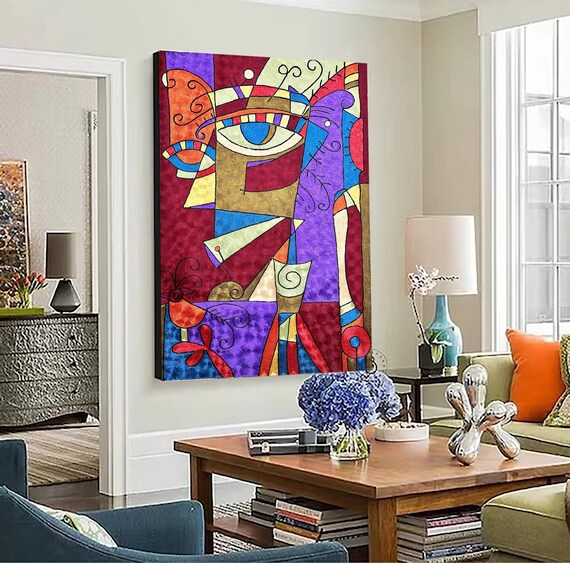 Handmade Kashmiri Silk Tapestry Wall Hanging Boho Home Decor Rug Picasso Tapestry Bohemian Wall Art Silk Rugs Tapestry Decor Gifting Etsy UK