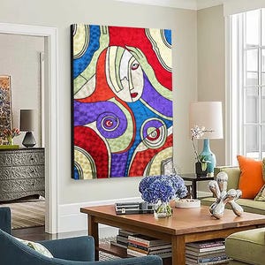 Handmade Kashmiri Silk Tapestry Wall Hanging Boho Home Decor Rug Picasso Tapestry Bohemian Wall Art Silk Rugs Tapestry Decor Gifting Etsy