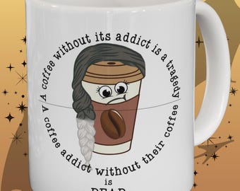 Vierter Flügel Kaffeebecher: Xaden Riorson, Geschenk für Bücherlieber