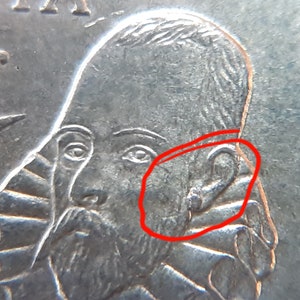 20 Centimos Cervantes 2019 with *ERROR*