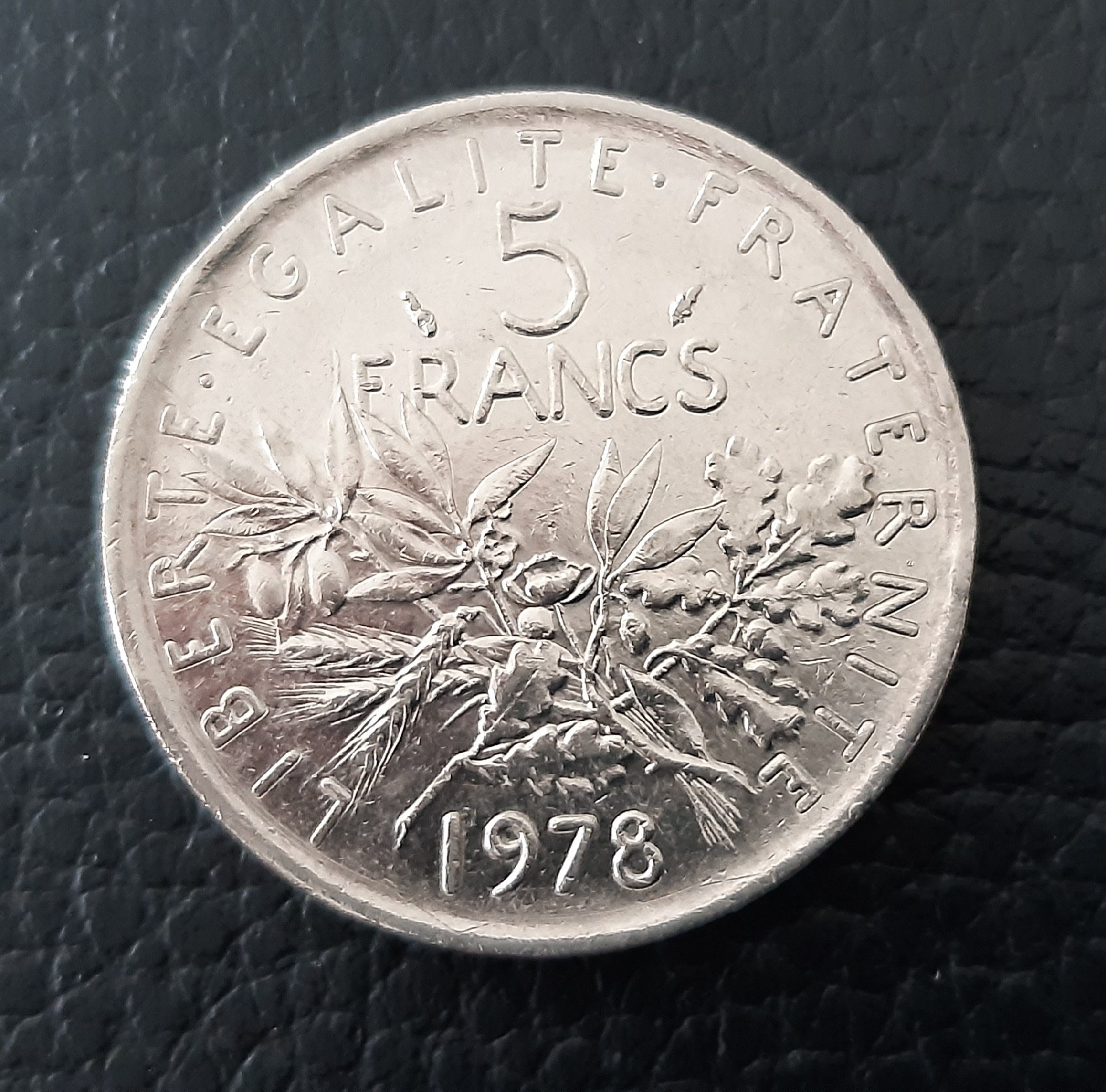 5 Francs of France 1978 - Etsy