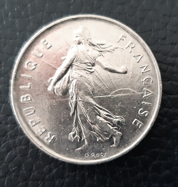 フランス Francs 銀貨 5FRANCS 2FRANCS 1FRANCS 5 Francs of France 1978 - Etsy
