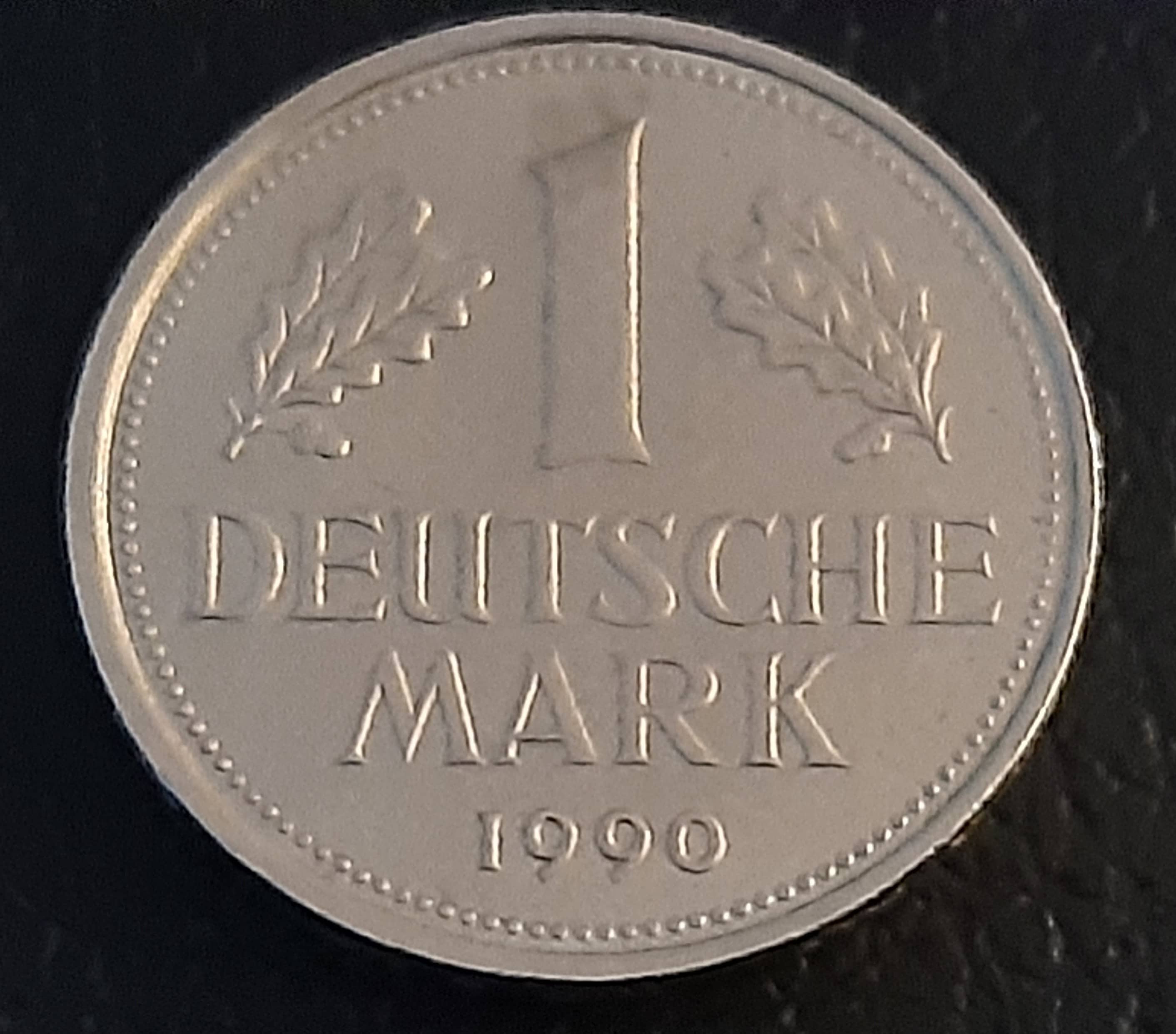 1 German Mark 1990 Letter * F * - Etsy