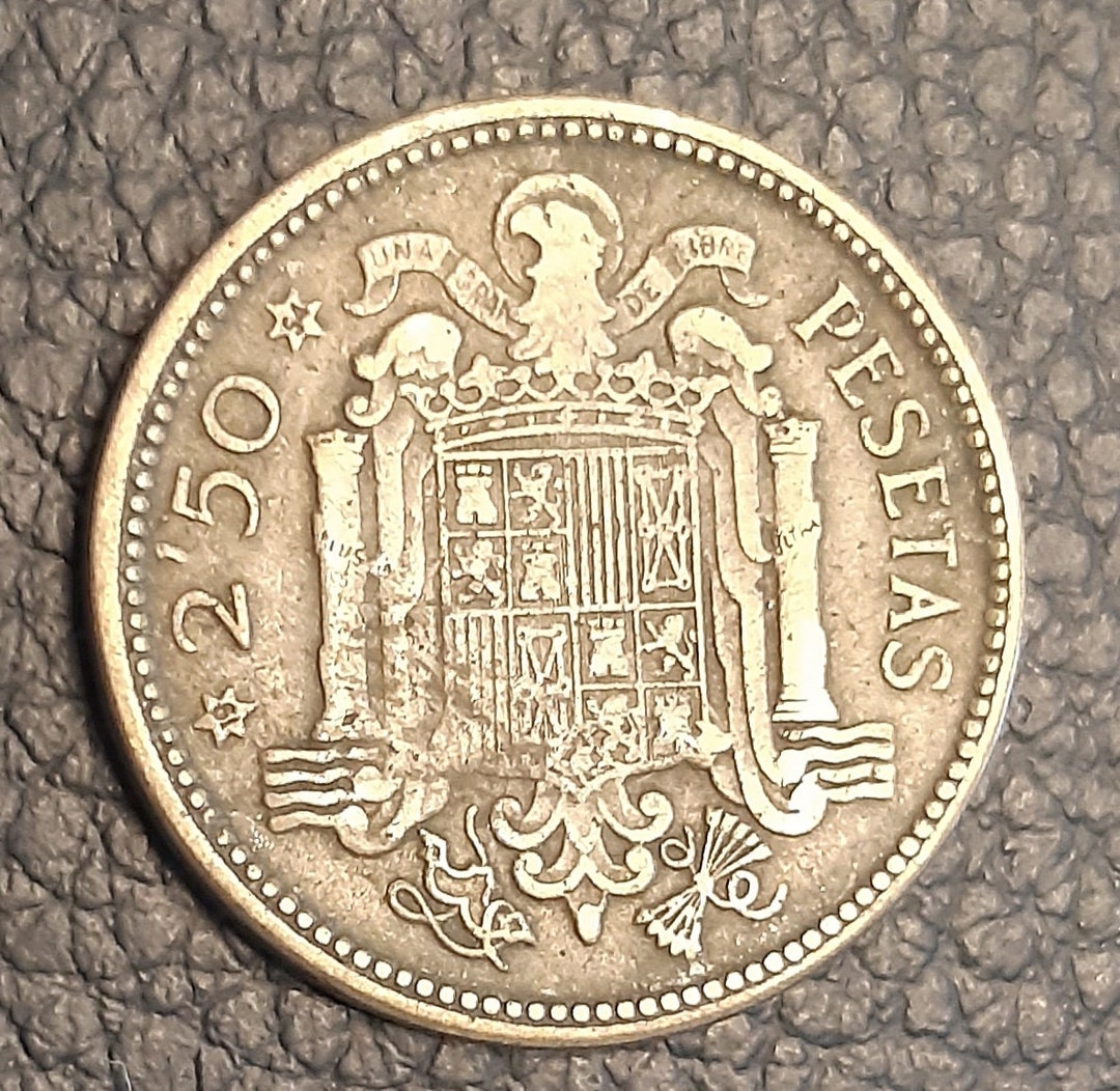 エラー】フランシスコ・フランコスペイン1ペセタ硬貨1953 フランシスコ