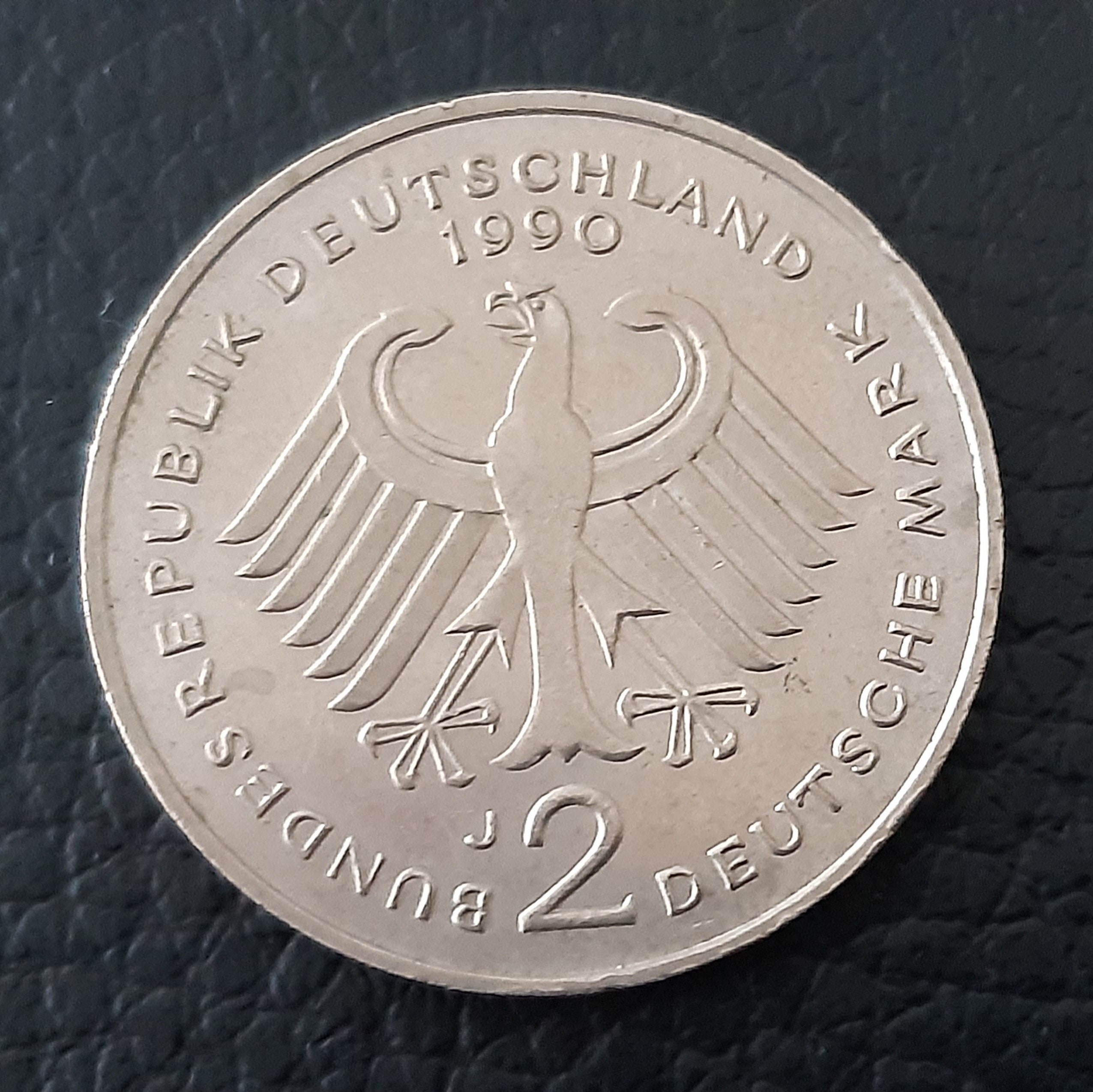 2 Marks of Germany 1990 J Kurt Schumacher - Etsy