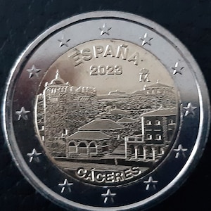 2 Euros Spain 2023 S/C Cáceres