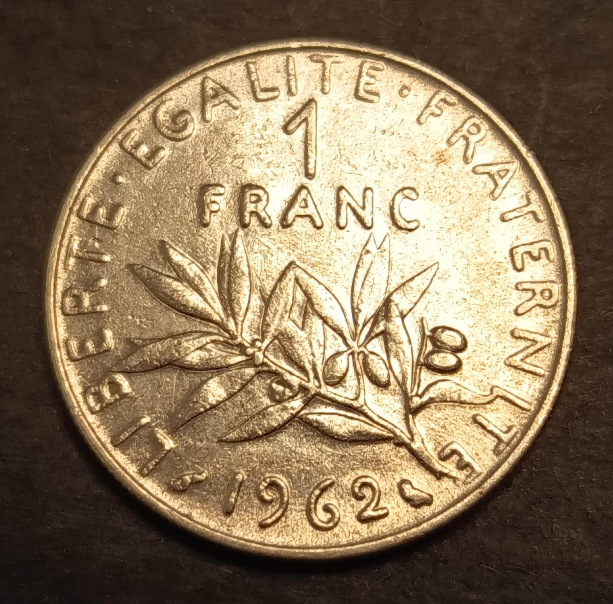 1960 french 1 franc coin - Etsy 日本