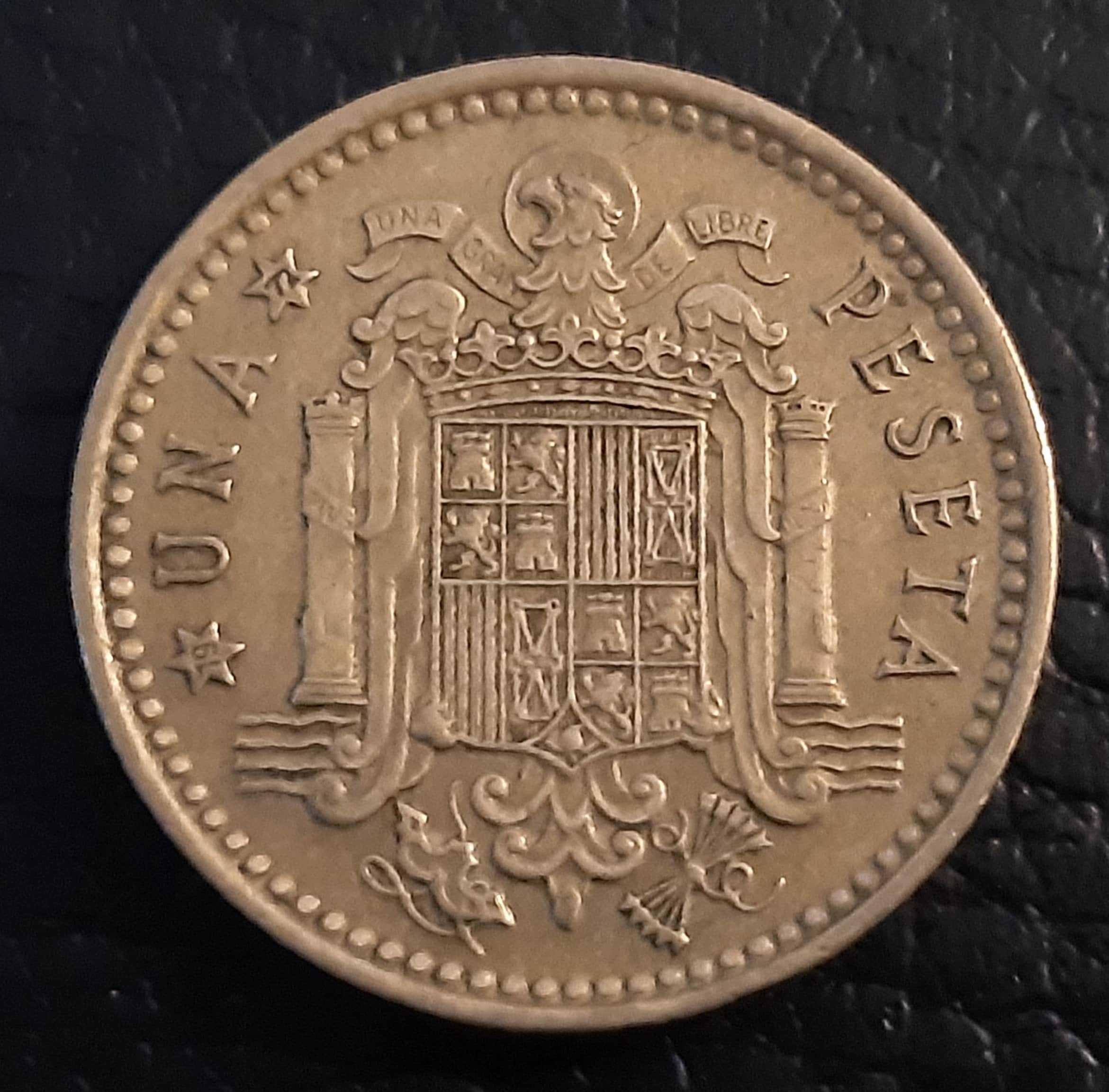 Una peseta 1966 coin - Etsy 日本