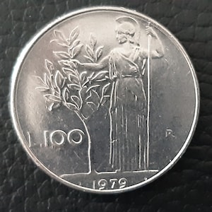 100 Lira 1979 Italian Republic