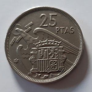 1957 50 pesetas - Etsy 日本
