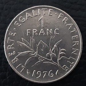 1フランスフラン 1960.MBE - Etsy 日本
