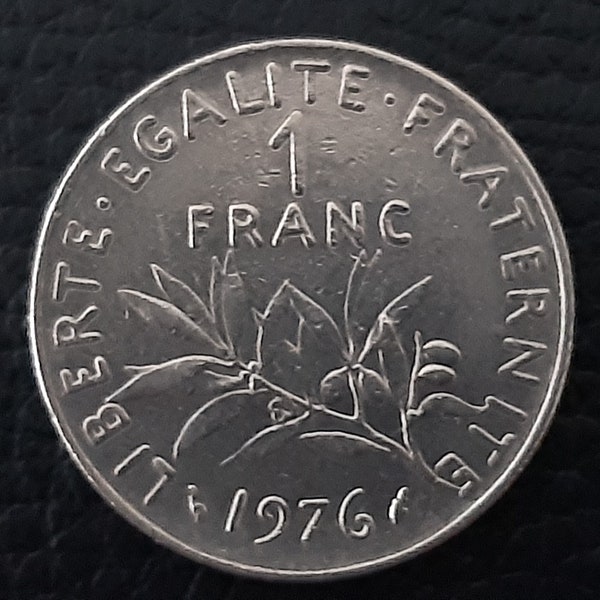 1 Franc de France 1976 circulé