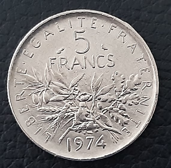 5フランスフラン 1974 - Etsy 日本