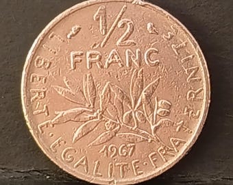 1 Franc of France 1974 Circulated - Etsy