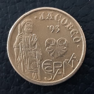5 Pesetas Jacobean 1993