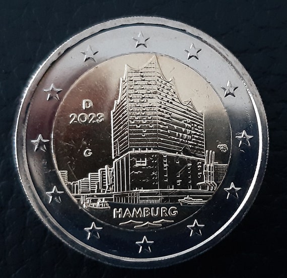 Pièce De 2 Euros Allemagne 2002-G Non Circulée - Rare, Bi-métallique, état Neuf