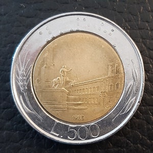 500 Lire 1985 ITALIENISCHE REPUBLIK