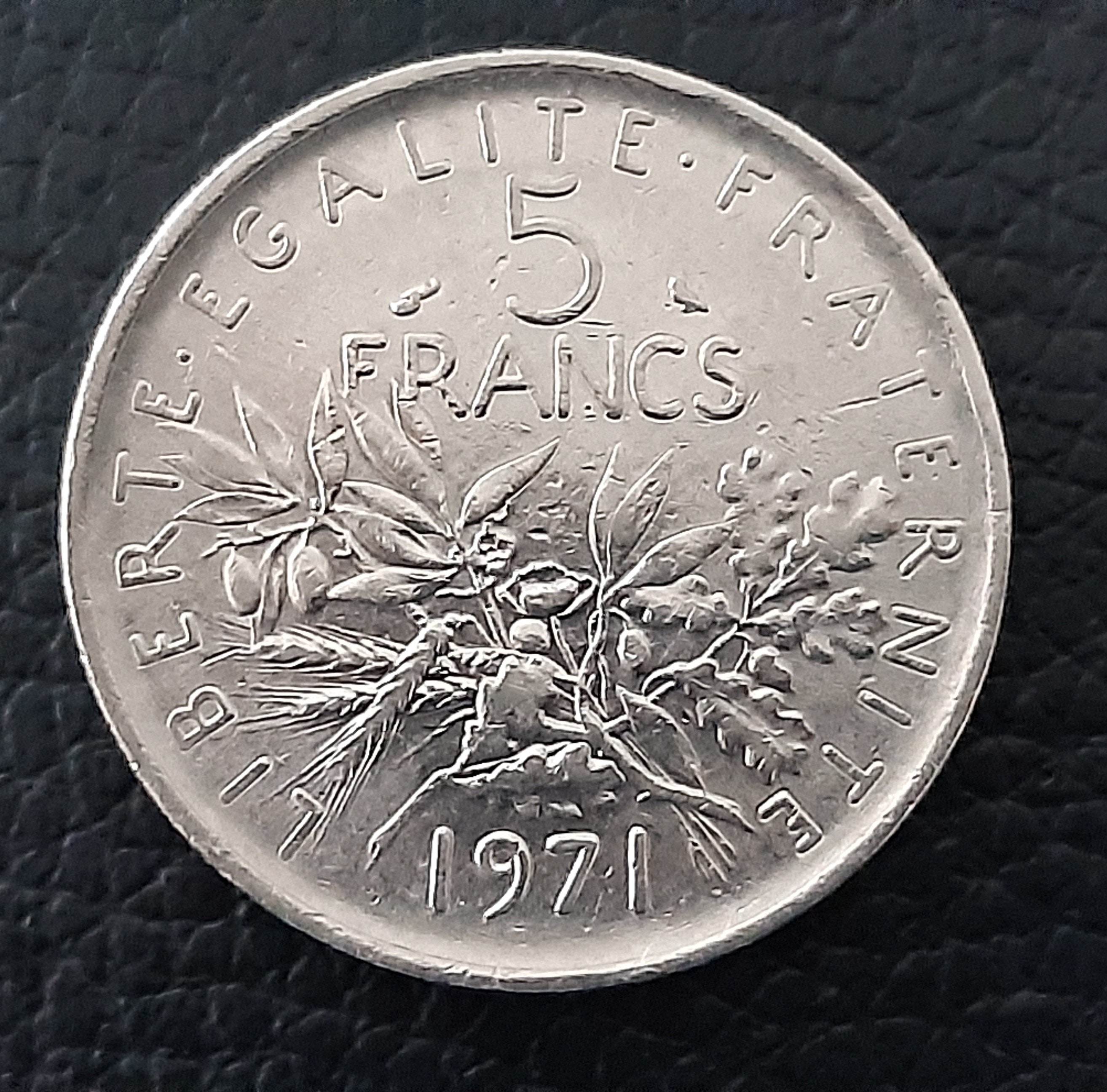 フランス 5 フラン 1971 - Etsy 日本