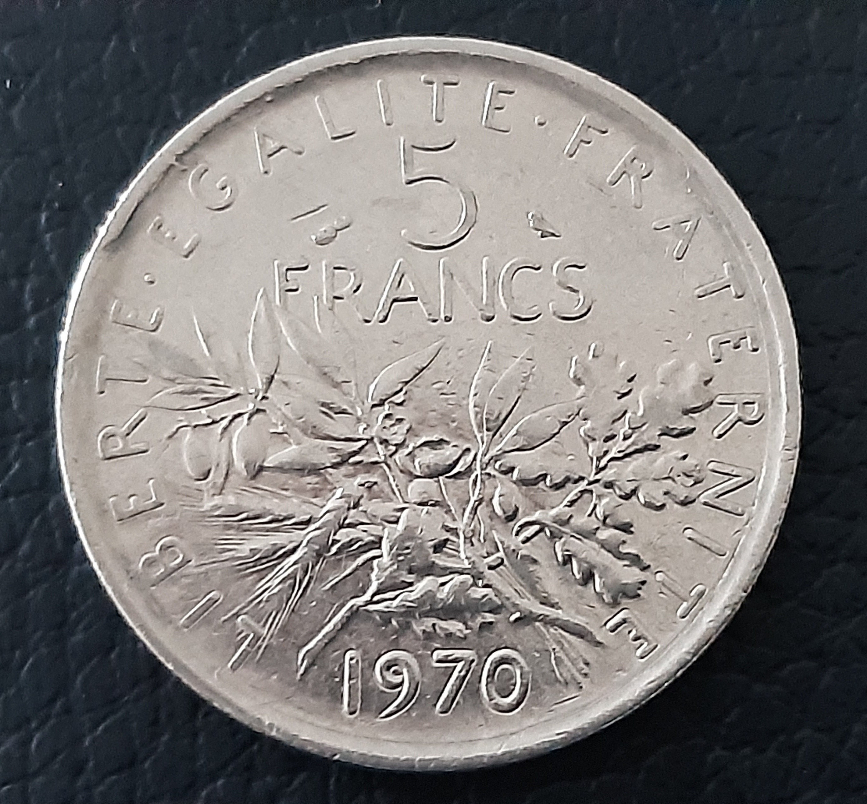 5 Francs of France 1970 Owl Mint - Etsy