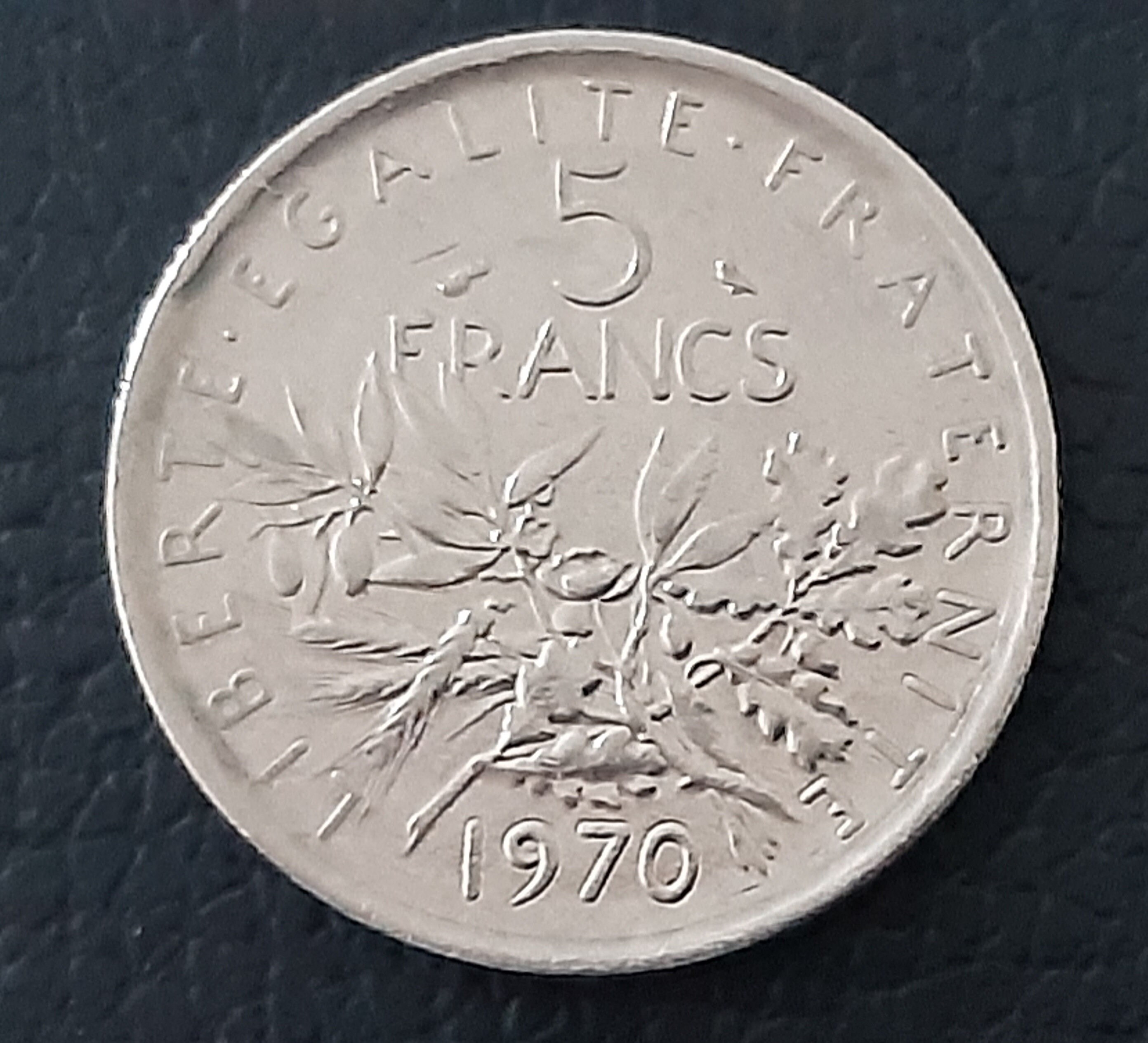 フランス、5 フラン、5 F 1966-1970 ''パスツール''、1969 フランス 5フラン 1970年 アウルミント - Etsy 日本