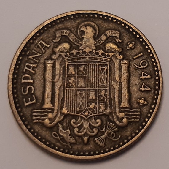 未使用　アンドラ大公国　1936年　茶色1ペセタ　P-6 1ペセタ 1944年 状態良好 - Etsy 日本
