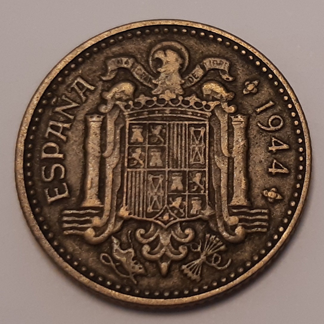 1ペセタ 1944年 状態良好 - Etsy 日本