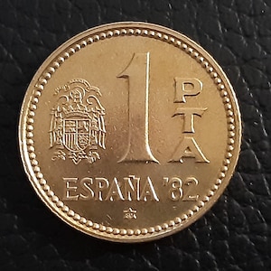 1 Peseta of 1980*80 Spain 82 Juan Carlos I