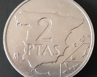 スペイン 1ペセタ硬貨 KM767 1944年地図 - Etsy 日本