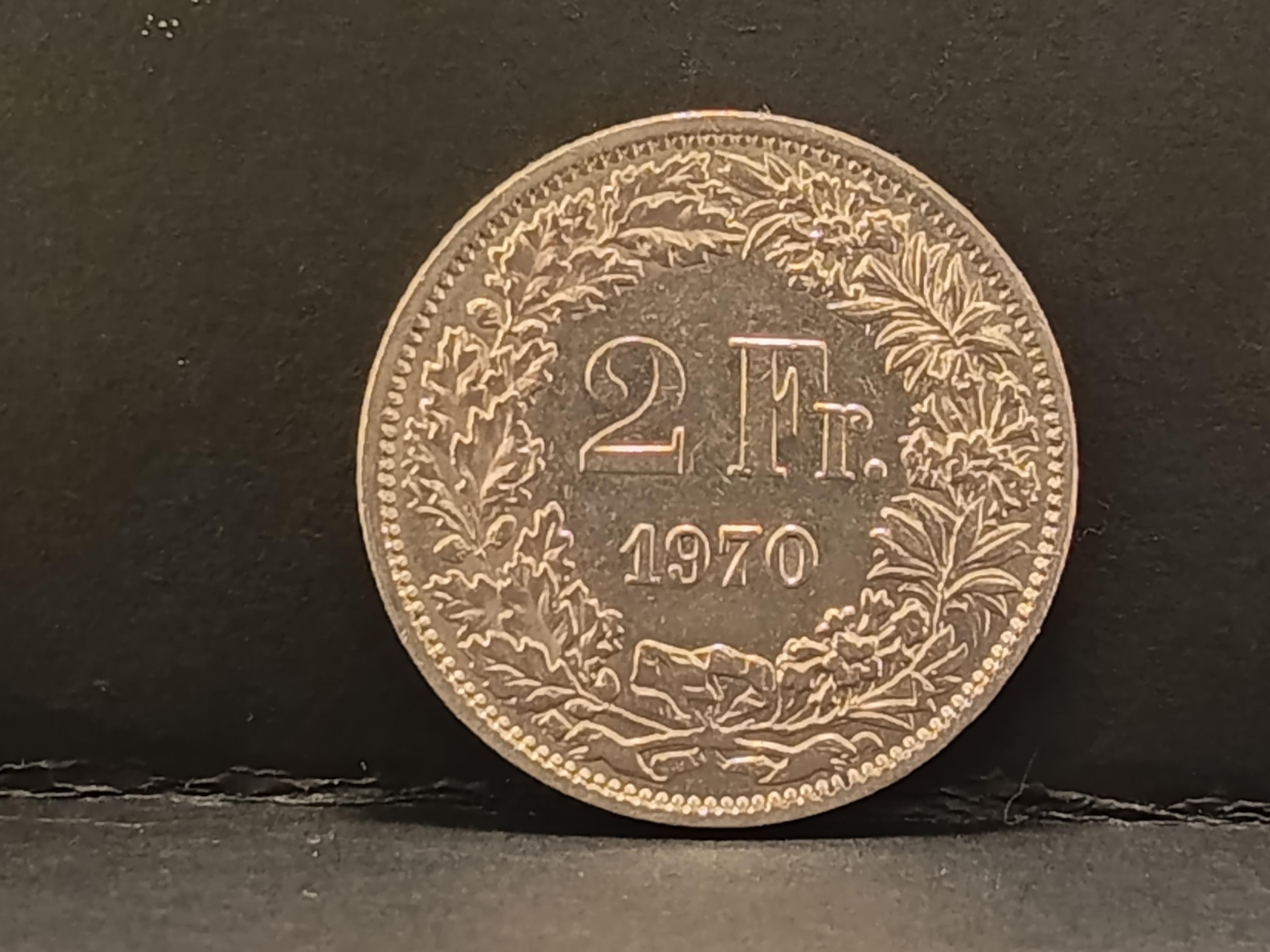 スイスフラン 1970年代 4枚セット スイスフラン 1970年代 4枚セット