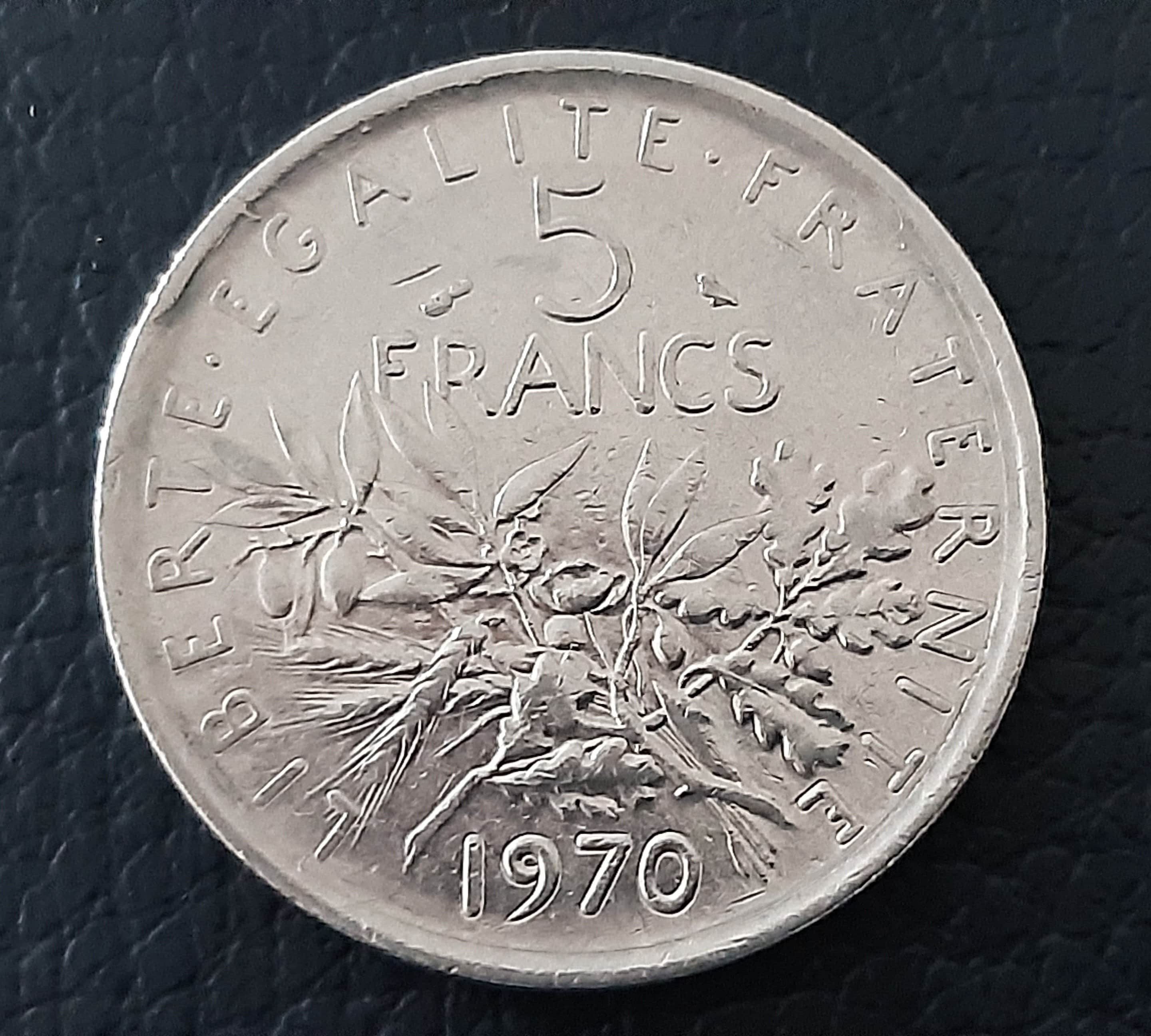 フランス 5フラン 1970年 アウルミント - Etsy 日本