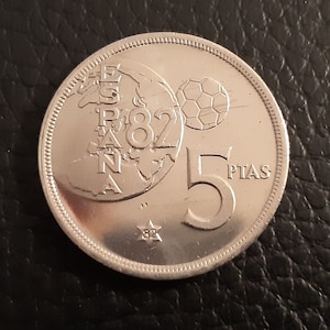 5 Pesetas Spain 82.MBC
