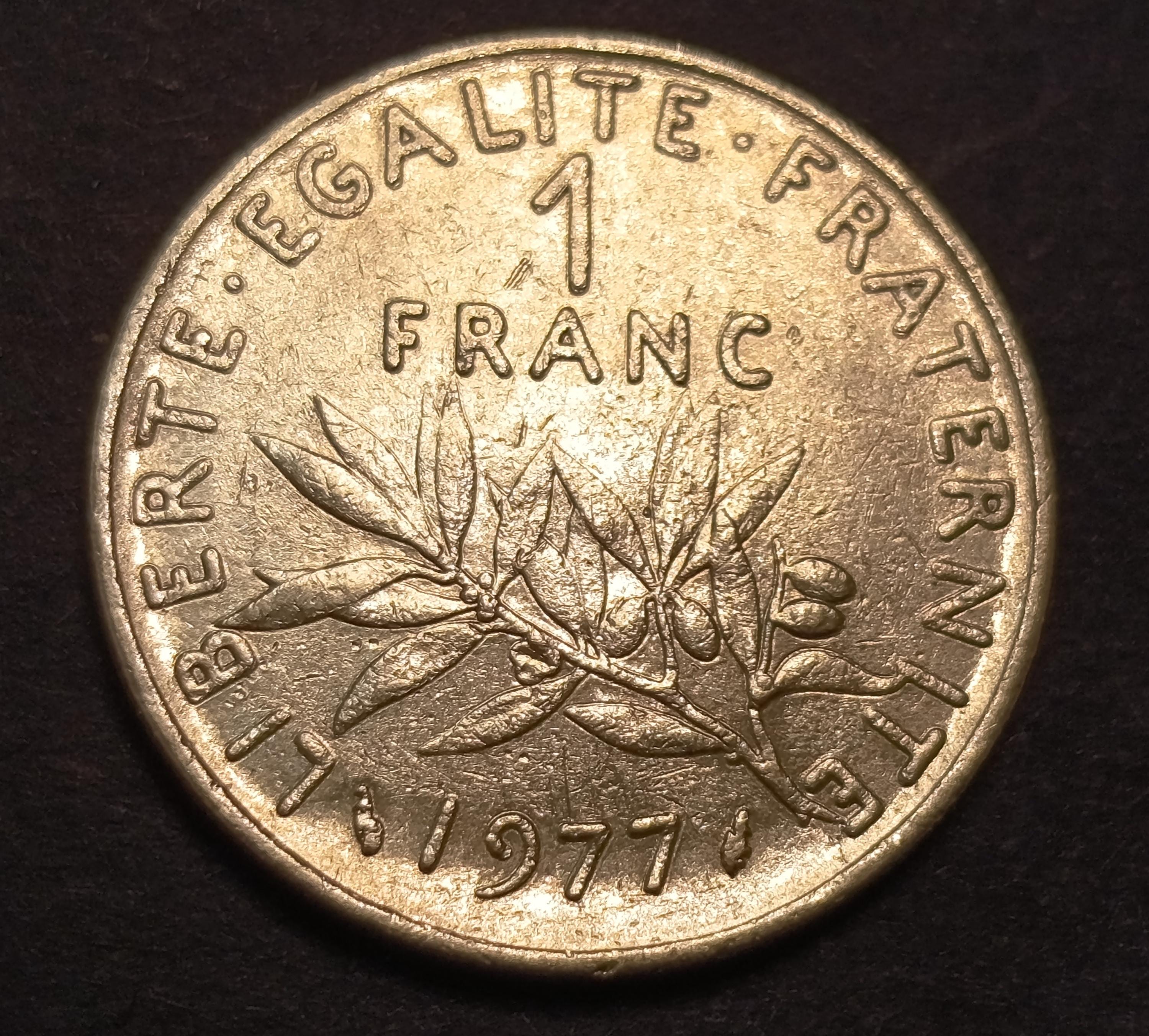 1 フランスフラン 1977 流通 - Etsy 日本