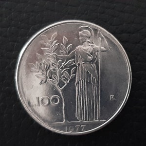 100 Lira 1977 Italian Republic