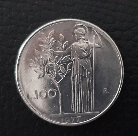100リラ 1977 イタリア共和国 - Etsy 日本