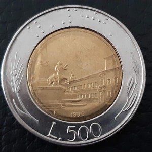 500 Lire 1995 Italia **ERRORE**RARA