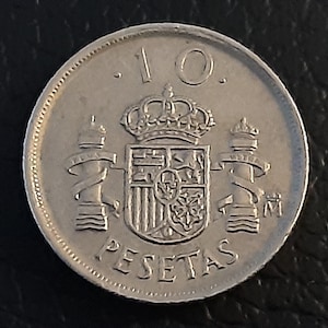 10 Pesetas 1992 Juan Carlos I King of Spain